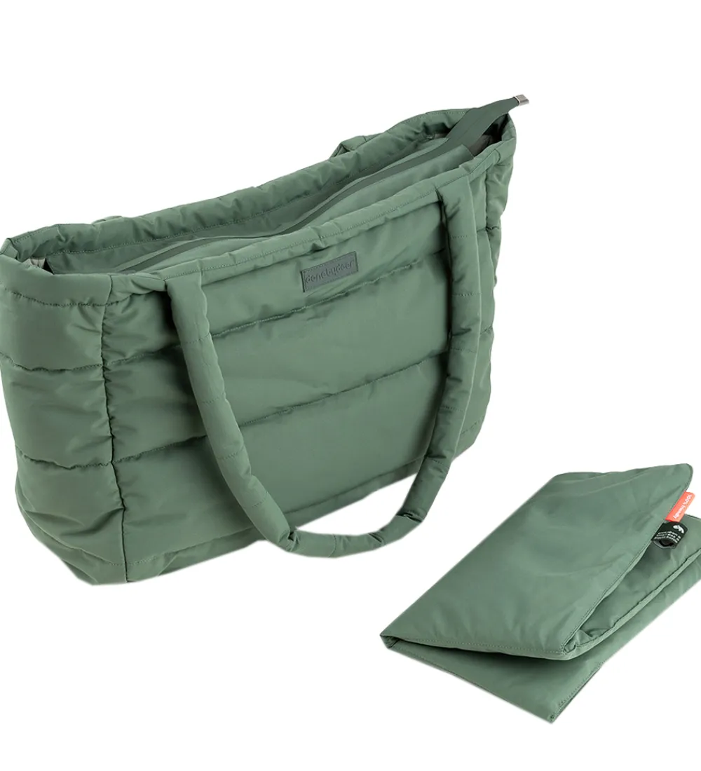 Pusletasker-Done by Deer Pusletaske - Quilted - Grøn