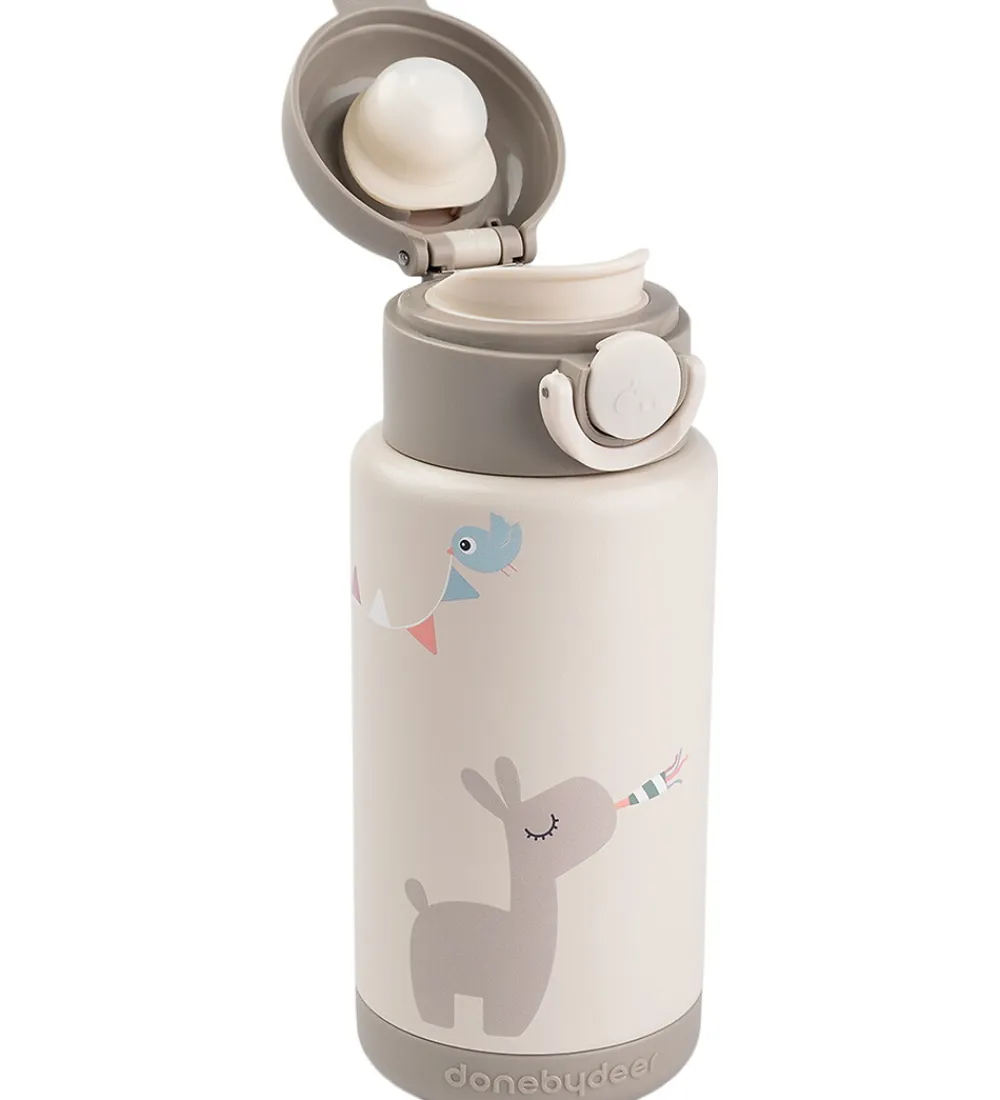 Termoflasker|Drikkedunke-Done by Deer Termoflaske - 340 ml - Celebration - Sand