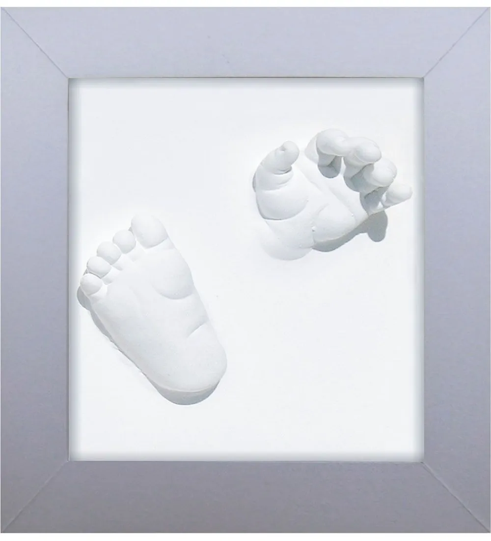 Dooky Plakater Og Billeder*Happy Hands Ramme - 3D Deluxe - Silver