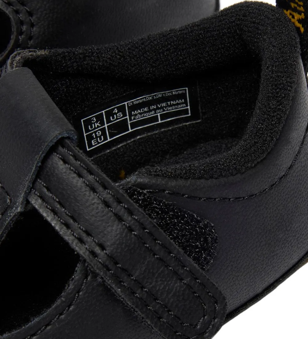 Dr. Martens Begyndersko*Sko - Polley Crib - Sort