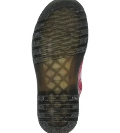Støvler-Dr. Martens Støvler - 1460 J - Nebula Glitter - Fuchsia/Silver