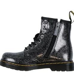 Støvler-Dr. Martens Støvler - 1460 J - Nebula Glitter - Black/Silver/Neb
