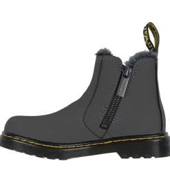 Støvler-Dr. Martens Støvler - 2976 Leonore J - Gunmetal Soho Buck
