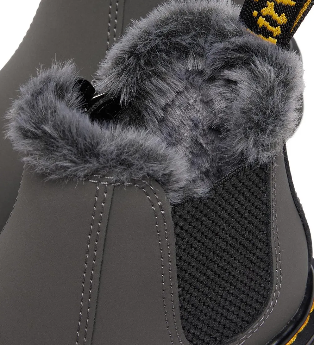 Støvler-Dr. Martens Støvler - 2976 Leonore J - Gunmetal Soho Buck