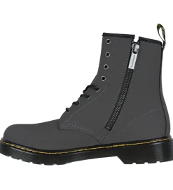 Støvler-Dr. Martens Støvler - 1460 Serena - Gunmetal Soho Buck