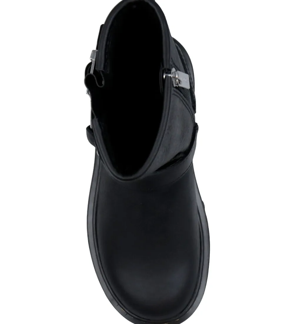 Støvler-Dr. Martens Støvler - Genaya J - Black Wyoming