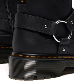 Støvler-Dr. Martens Støvler - Genaya J - Black Wyoming
