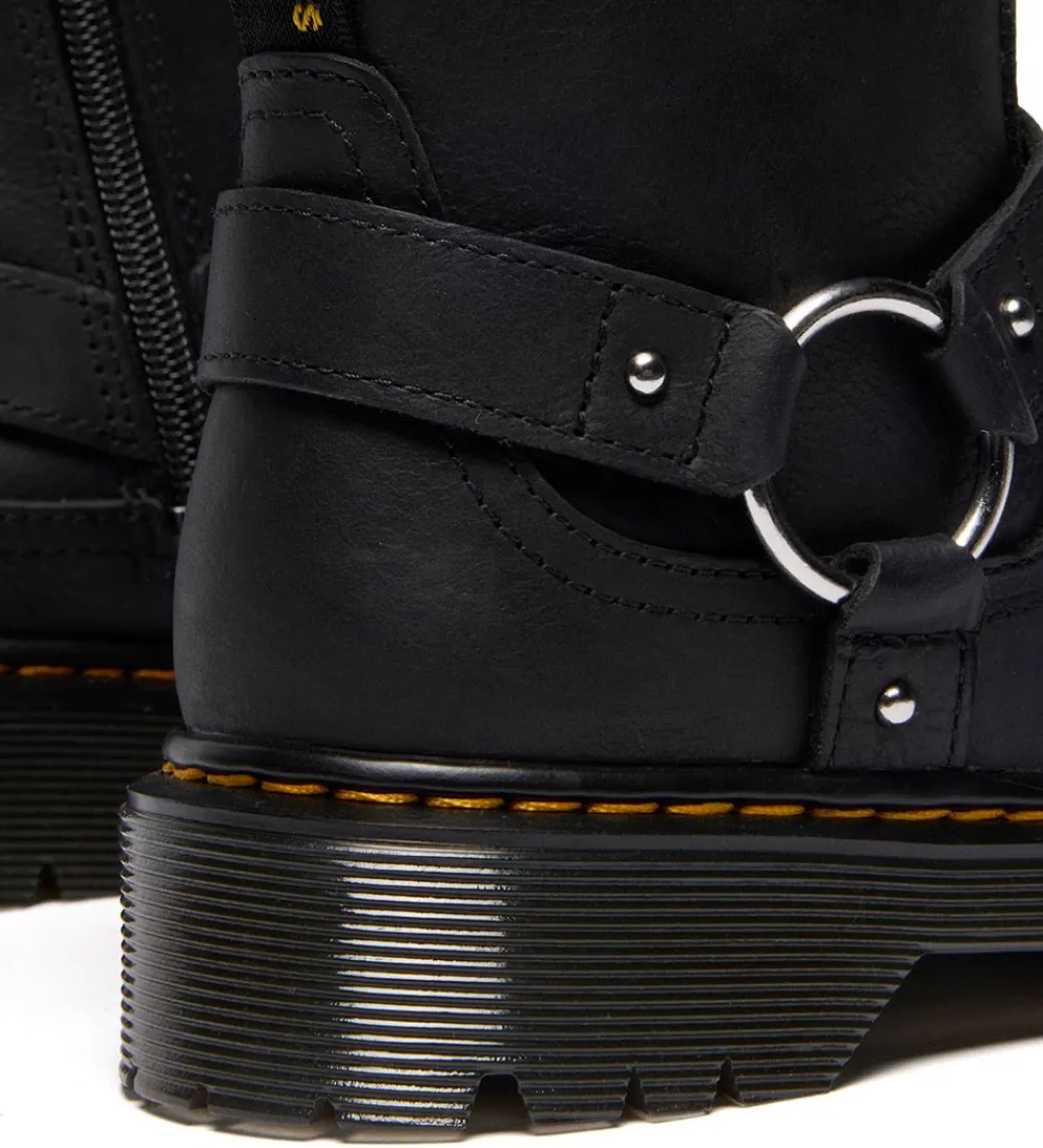 Støvler-Dr. Martens Støvler - Genaya J - Black Wyoming