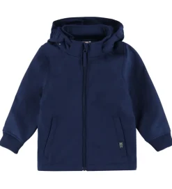 DYR Softshell*-Cph Softshelljakke - evild - Navy m. Næsehorn