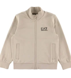 Træningssæt|Træning Og Gymnastik-EA7 Sweatsæt - Beige/Sort