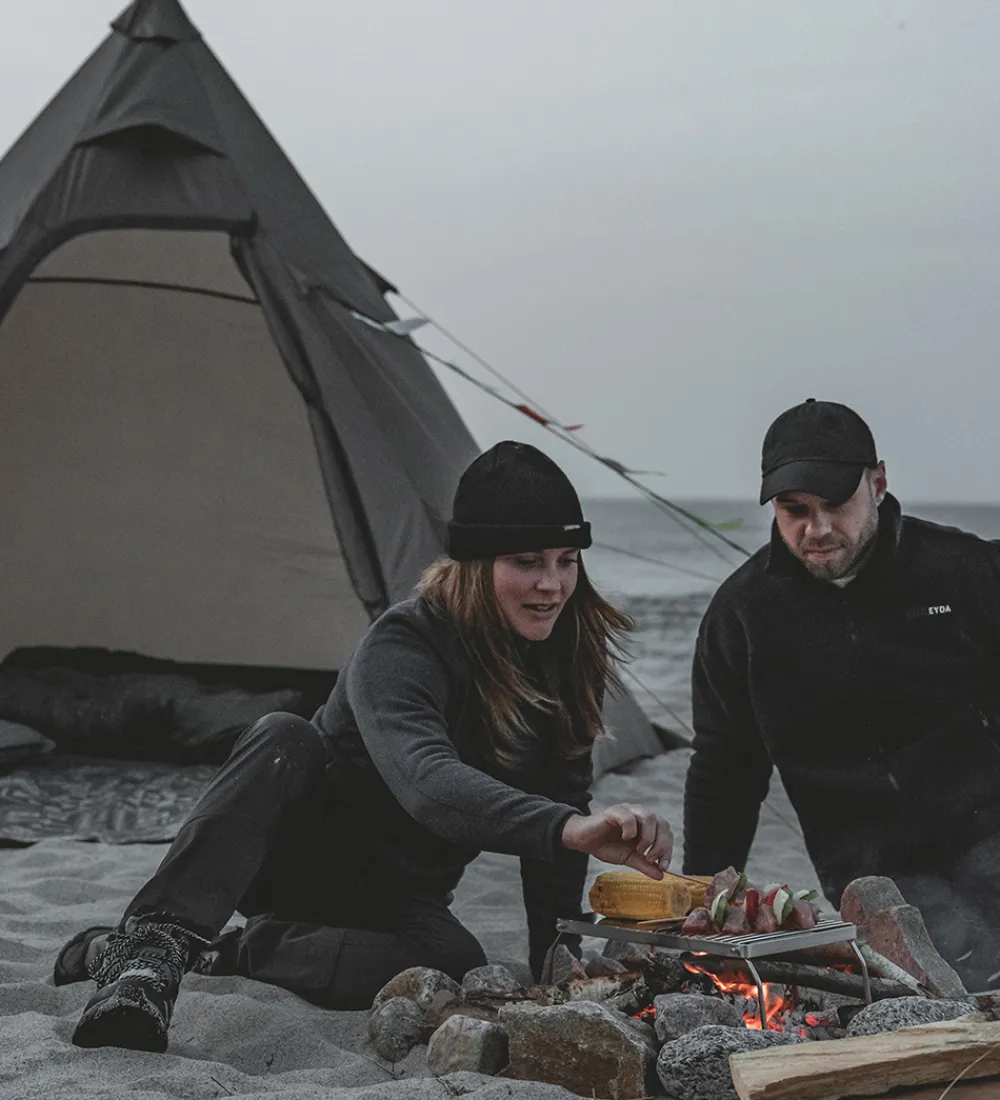 Outdoor|Outdoor-Easy Camp Telt - Otra Tipi - Dark Sand
