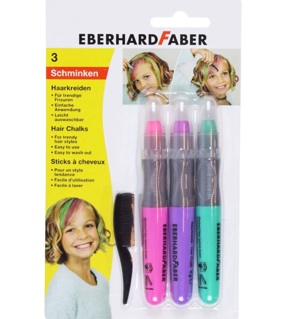 Sminke-Eberhard Faber Hårfarve - 3 Farver - Pearl