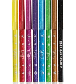 Eberhard Faber Tuscher Og Farver*Tuscher - 8 stk - Glitter