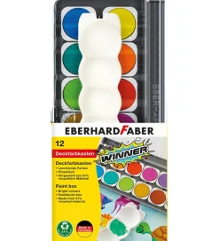Maling-Eberhard Faber Vandfarver - 12 stk.