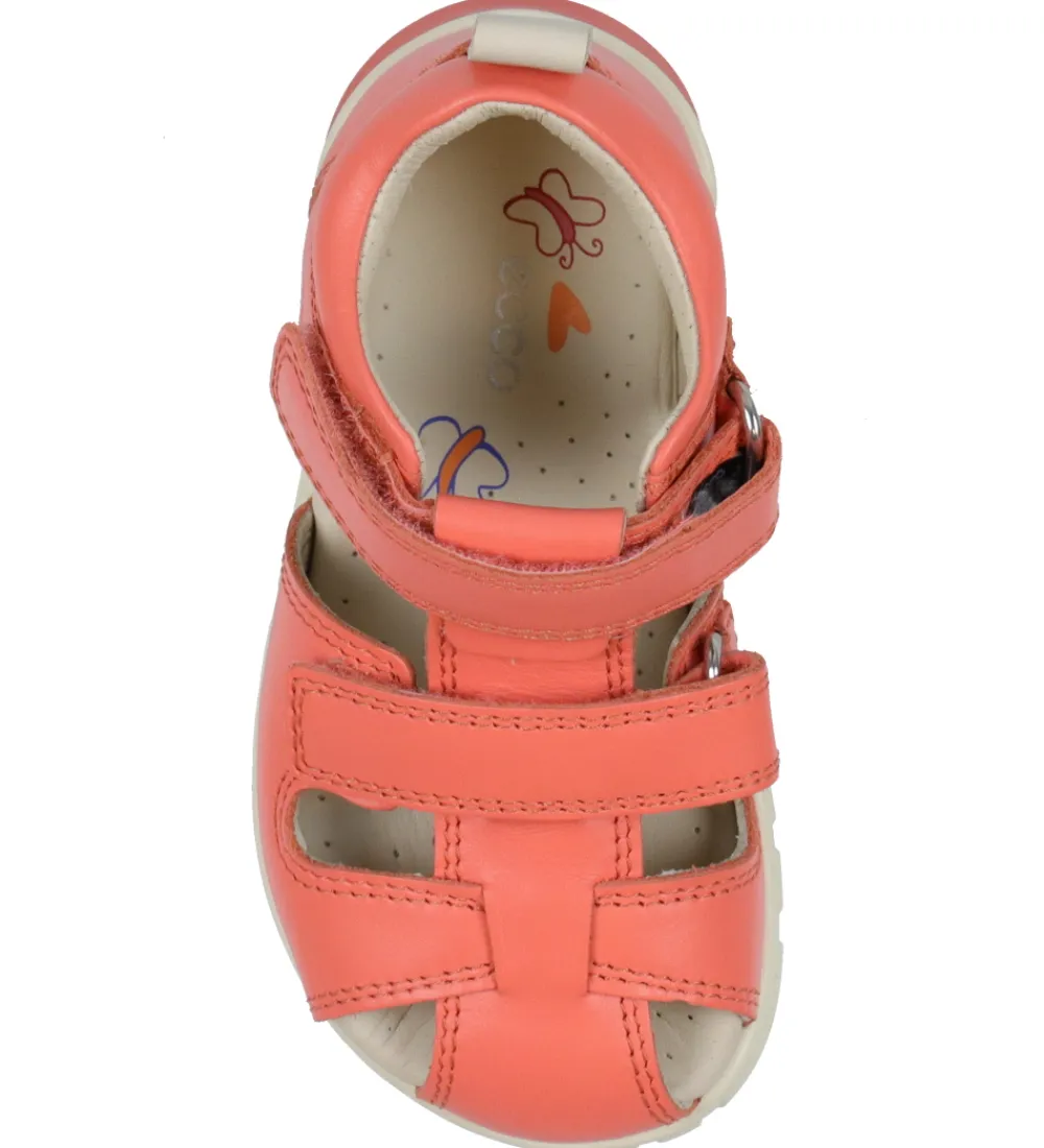 Begyndersko-Ecco Sandal - Mini Stride - Coral