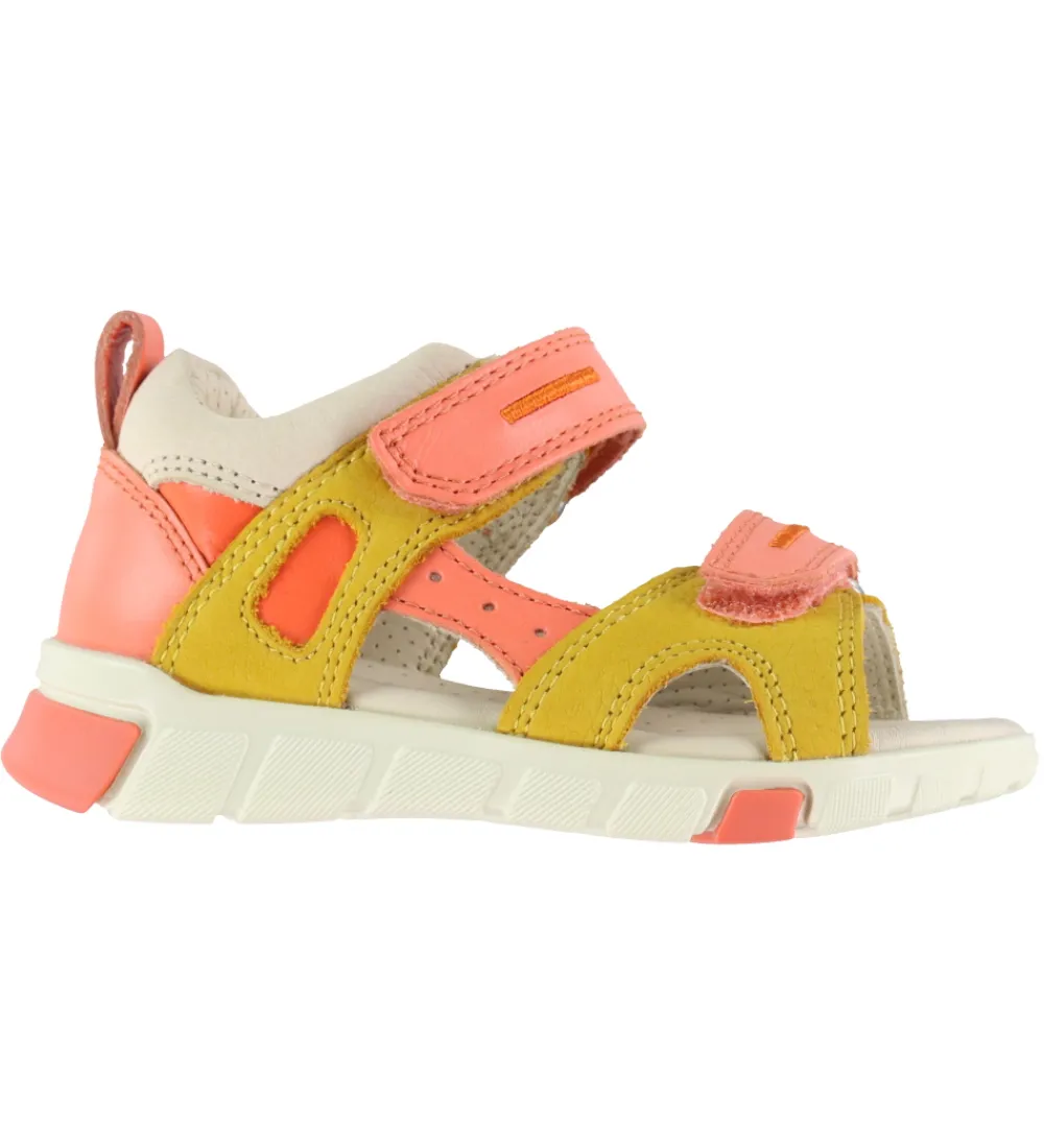 Ecco Begyndersko*Sandaler - Mini Stride - Coral/Multicolor