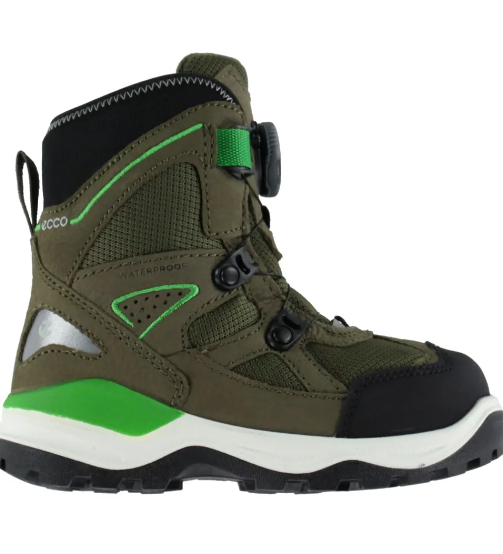 Vinterstøvler-Ecco Vinterstøvler - Snow Mountain - Tex - Black/Tarmac