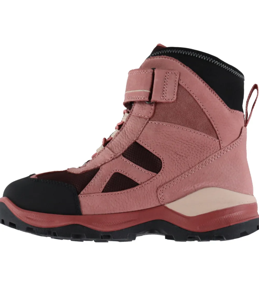 Ecco Vinterstøvler*Vinterstøvler - Snow Mountain - Tex - Black/Petal/Fig