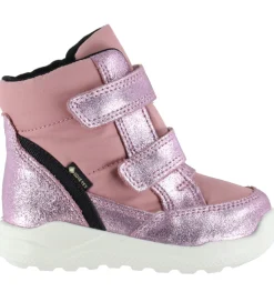 Vinterstøvler-Ecco Vinterstøvler - Tex - Urban Mini I High 2S GTX - Blush/Blus
