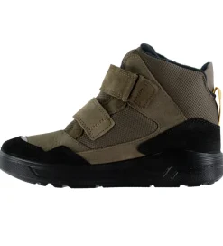 Vinterstøvler-Ecco Vinterstøvler - Urban Snow K Mid - Black/Dark Clay