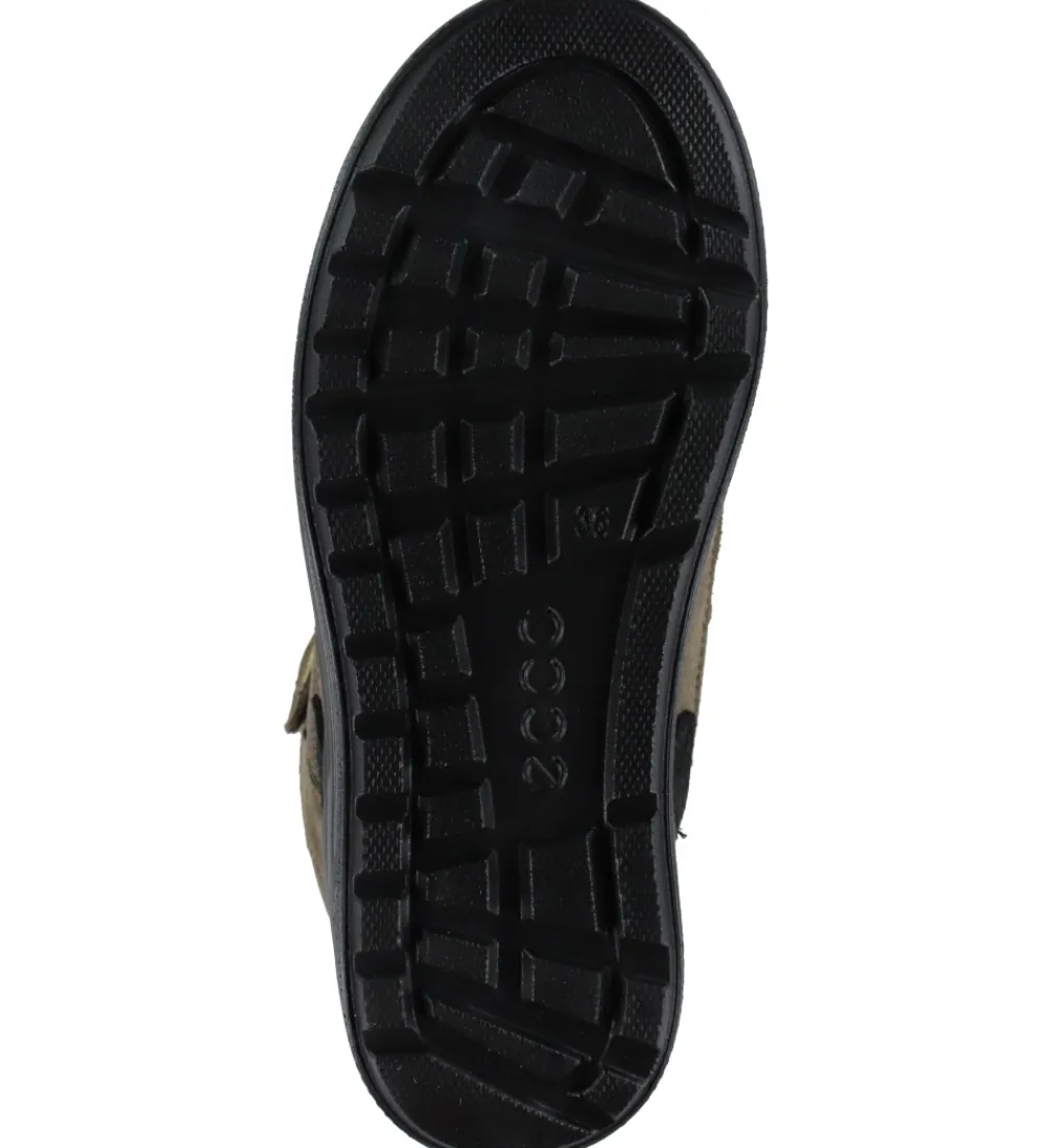 Vinterstøvler-Ecco Vinterstøvler - Urban Snow K Mid - Black/Dark Clay