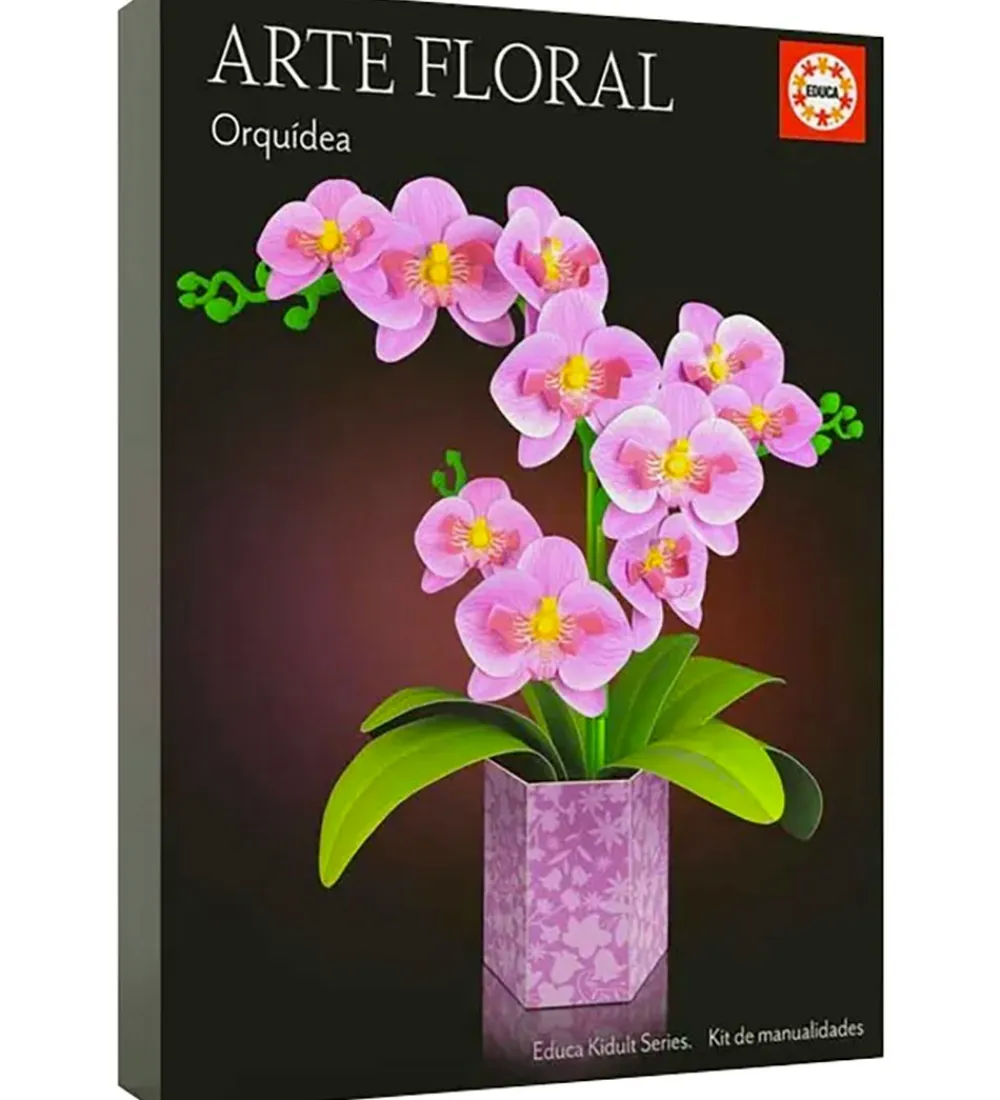 Educa Kreasæt*Kreasæt - Floral Art - Orchid