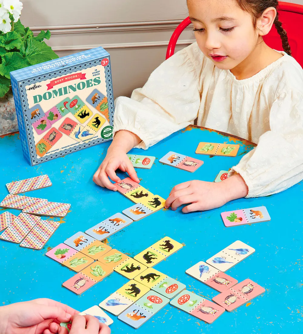 Spil-Eeboo Spil - Domino - Busy Woods