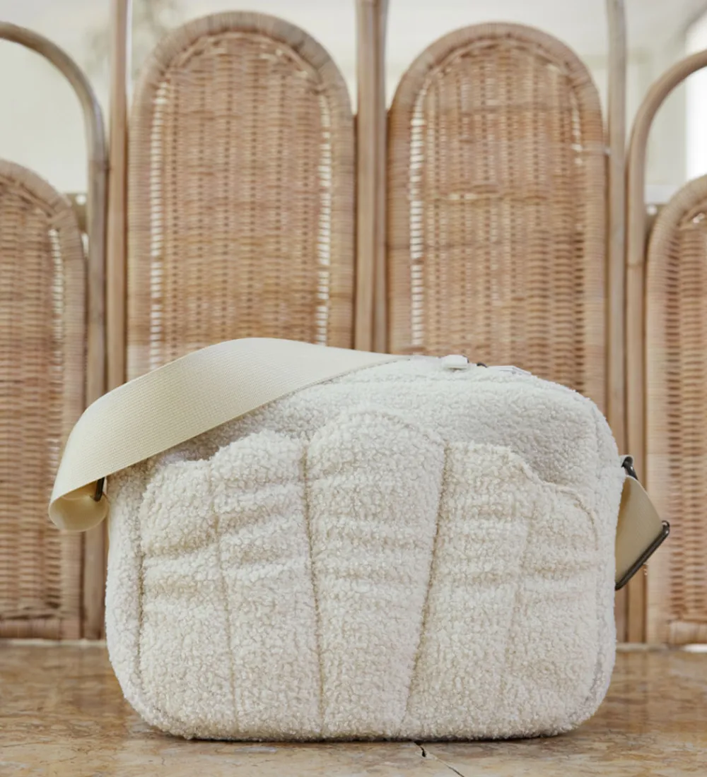 Pusletasker-Elodie Details Pusletaske - Crossbody - Hvid/Bouclé
