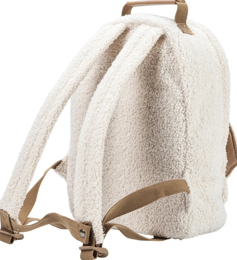 Rygsække-Elodie Details Rygsæk - Midi - White Bouclé