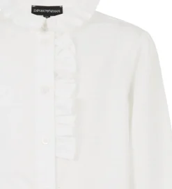 Konfirmationstøj-Emporio Armani Skjorte - Hvid m. Print