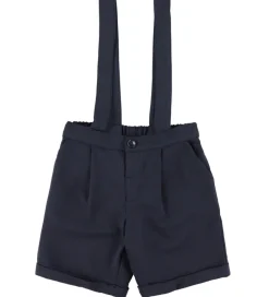 Emporio Armani Konfirmationstøj*Sæt - Skjorte/Shorts - Dark Navy/Hvid