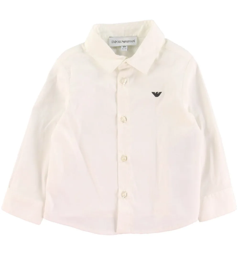 Emporio Armani Jakkesæt Og Blazers*Sæt - Skjorte/Vest/Bukser - Sort/Hvid