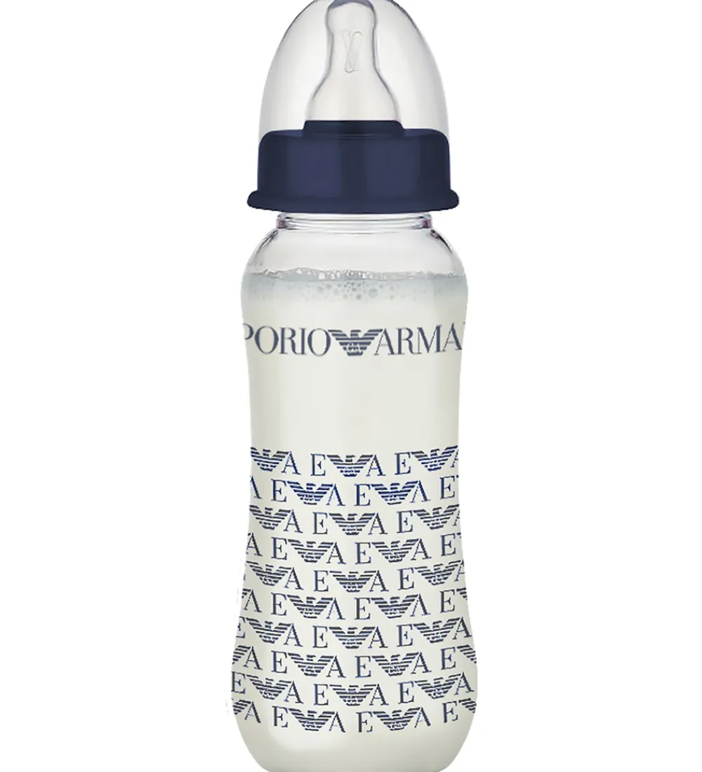 Sutteflasker-Emporio Armani Sutteflaske - Plast/Silikone - 240 ml - Navy