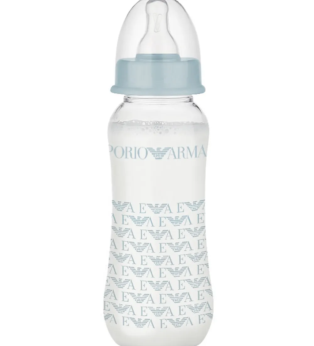 Emporio Armani Sutteflasker|Amning*Sutteflaske - Plast/Silikone - 240 ml - Lyseblå