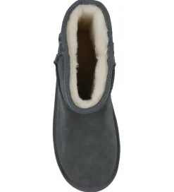 Bamsestøvler-EMU Australia Bamsestøvler - Wallaby Mini - Charcoal