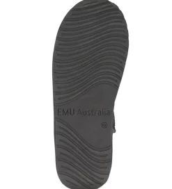 Bamsestøvler-EMU Australia Bamsestøvler - Wallaby Mini - Charcoal