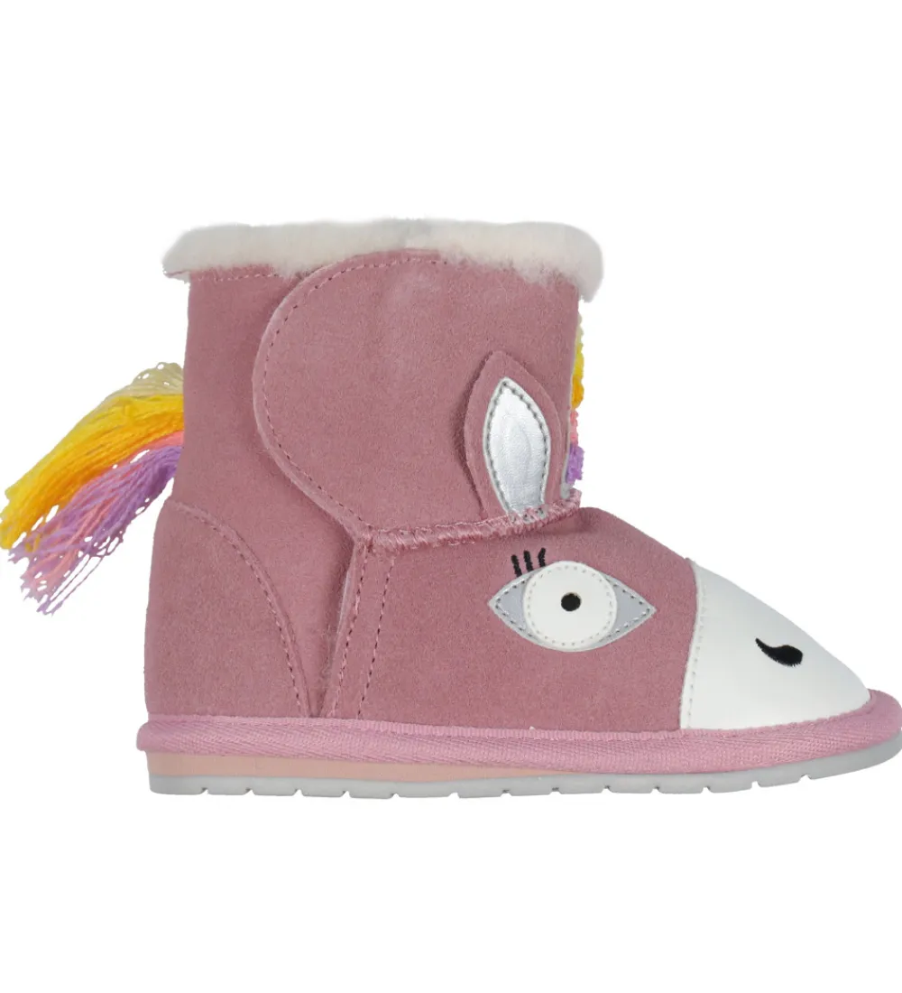 EMU Australia Bamsestøvler*Bamsestøvler - Magical Unicorn Walker - Pale Pink