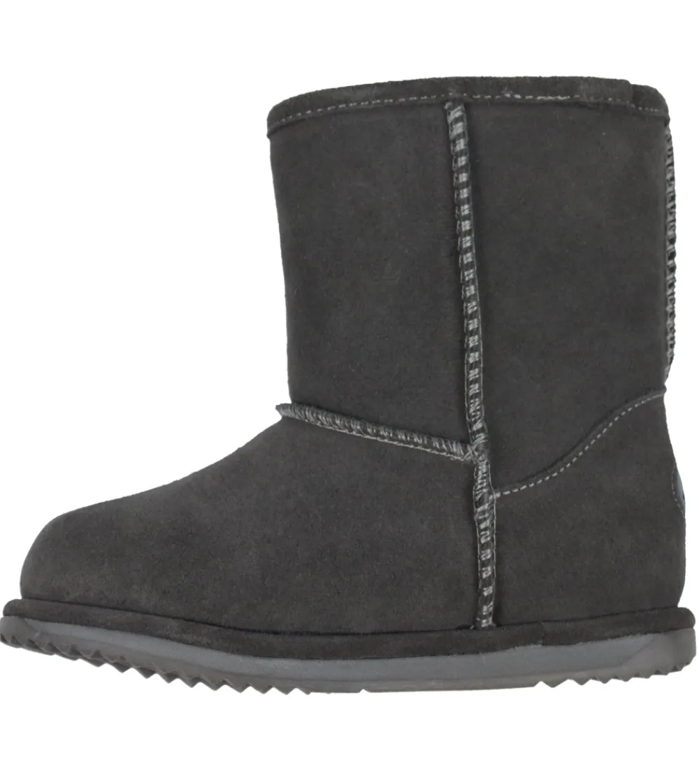 EMU Australia Bamsestøvler*Bamsestøvler - Tex - Brumby LO - Charcoal