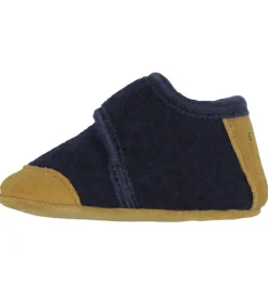 Hjemmesko-En Fant Hjemmesko - Uld - Navy