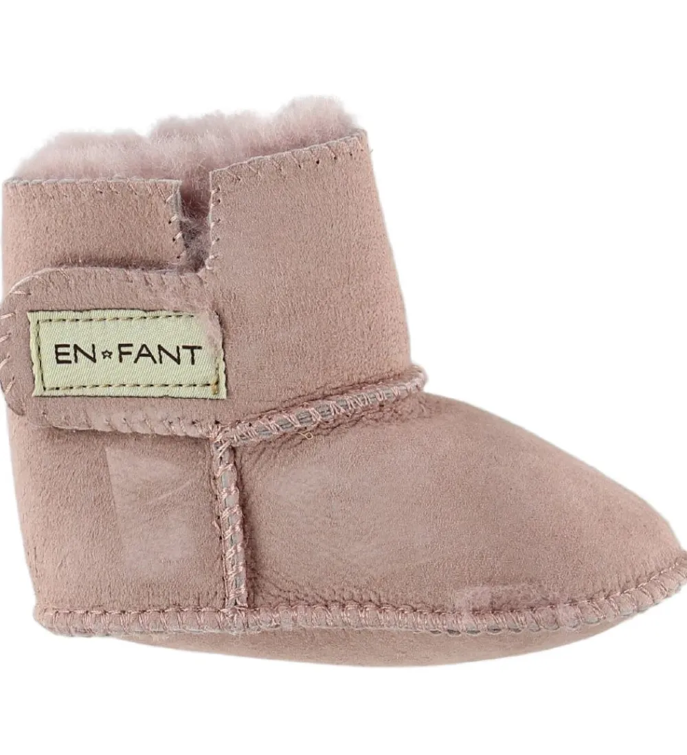 Skindfutter-En Fant Lammeskindsfutter m. For - Rosa