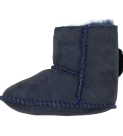 En Fant Skindfutter*Lammeskindsfutter m. For - Navy