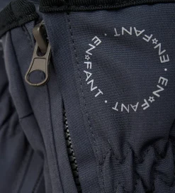En Fant Handsker Og Luffer*Luffer m. Lynlås - Ebony