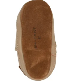 En Fant Skindfutter*Skindfutter - Beige m. Ugle