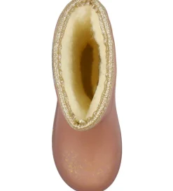 Gummistøvler-En Fant Termostøvler m. Glimmer - Rose Taupe