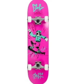 Skateboards|Skate-Enuff Skully Enuff Skateboard - 7.75'' - Skully Komplet - Pink