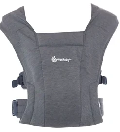 Bæreseler &Amp; Vikler-Ergobaby Bæresele - Embrace - Soft & Snug Knit - Heather Grey