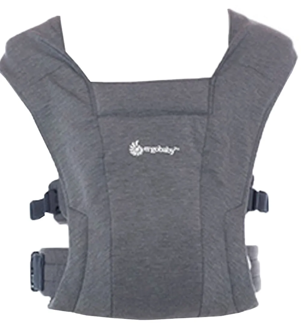 Bæreseler &Amp; Vikler-Ergobaby Bæresele - Embrace - Soft & Snug Knit - Heather Grey