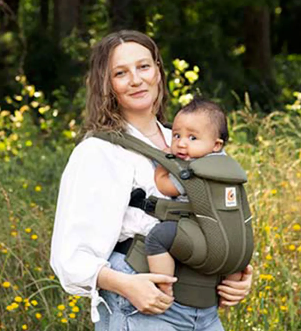 Ergobaby Bæreseler &Amp; Vikler*Bæresele - Omni Breeze - 1 in Airflow - Olive Green