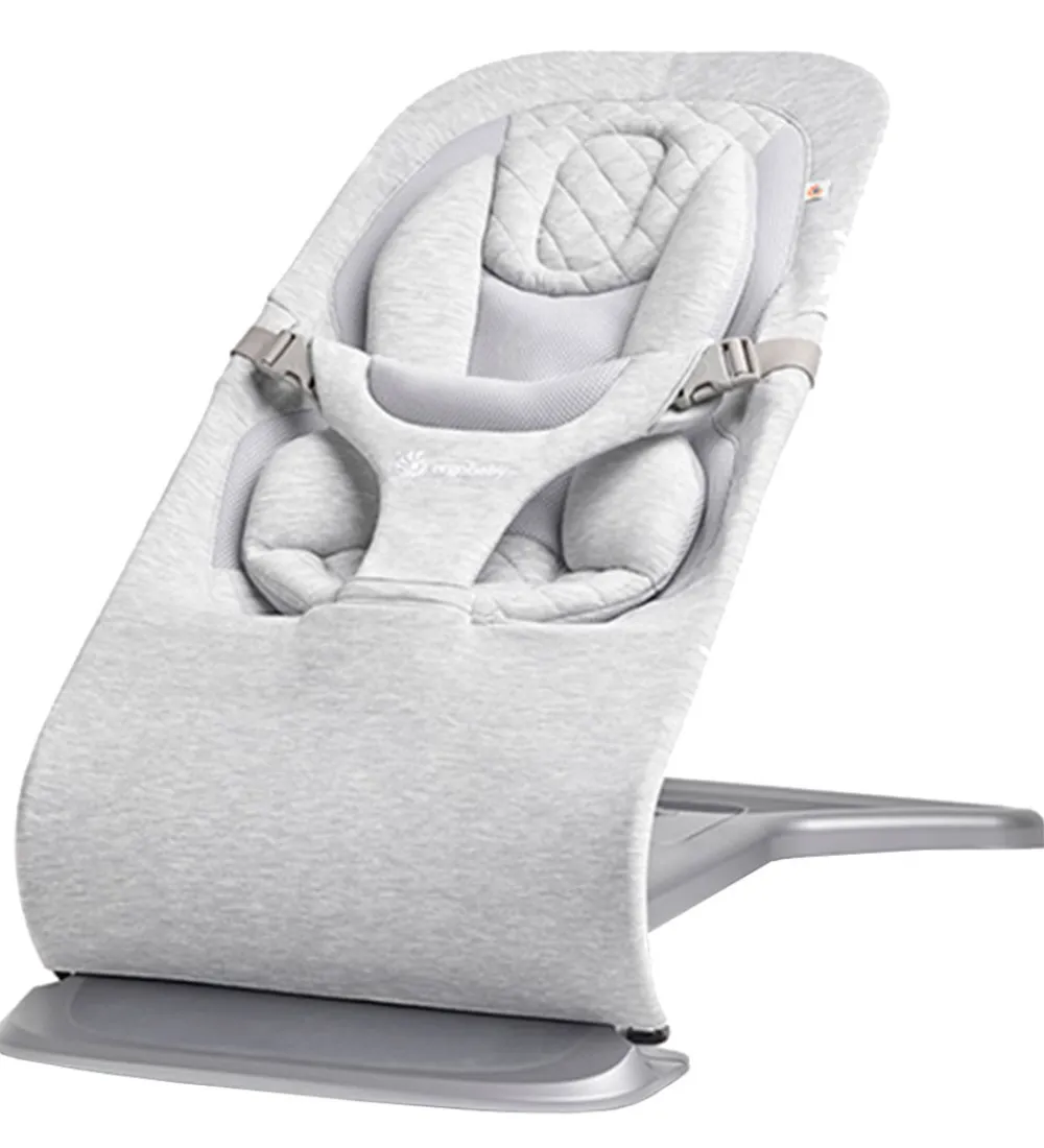 Stole-Ergobaby Skråstol - Evolve 3-i-1 - 84,5x41,5x56 cm - Light Grey