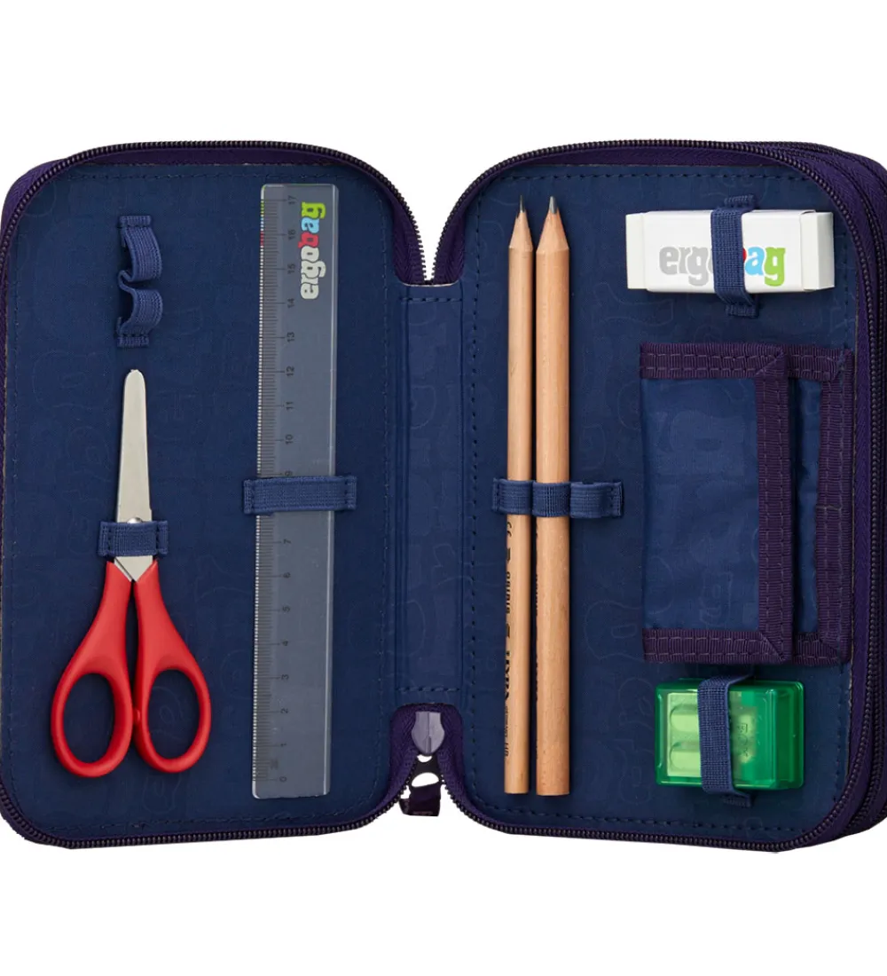 Ergobag Penalhuse*Penalhus m. Indhold - Maxi - StargazBear